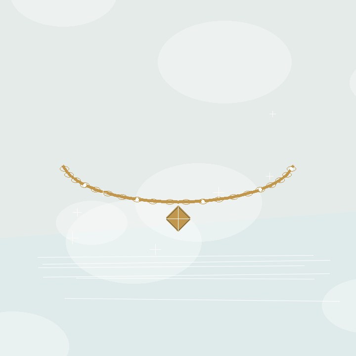 Doğal Minimal Halhal Zincir Halhal Chain görsel 3