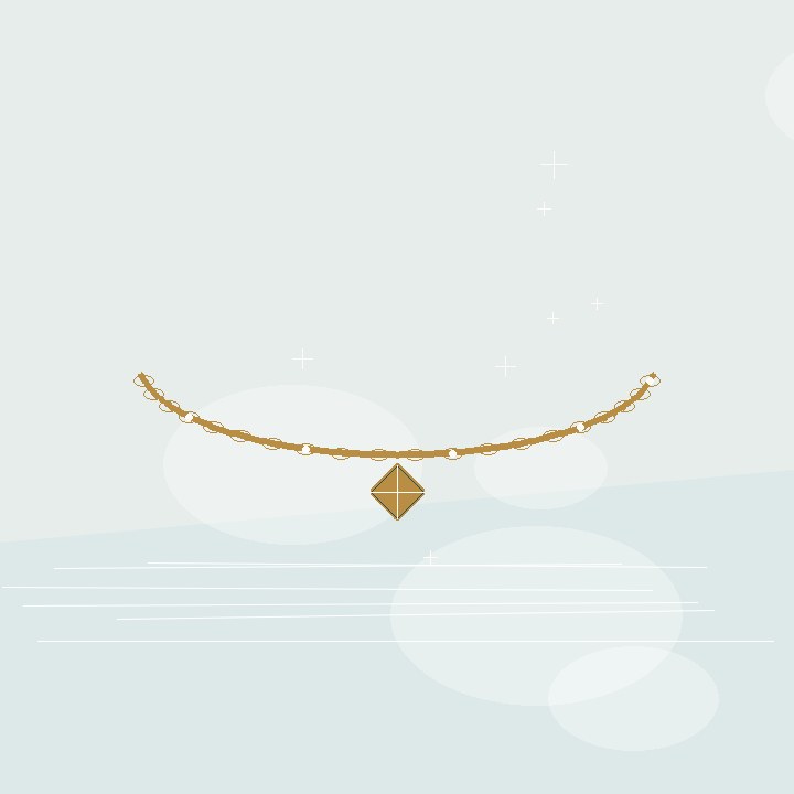 Klasik Halhal Halhal Chain görsel 3