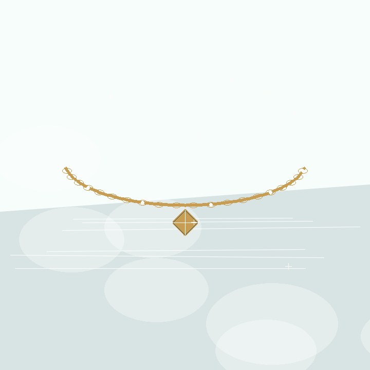 Trend Ay Charm Halhal Halhal Chain görsel 3