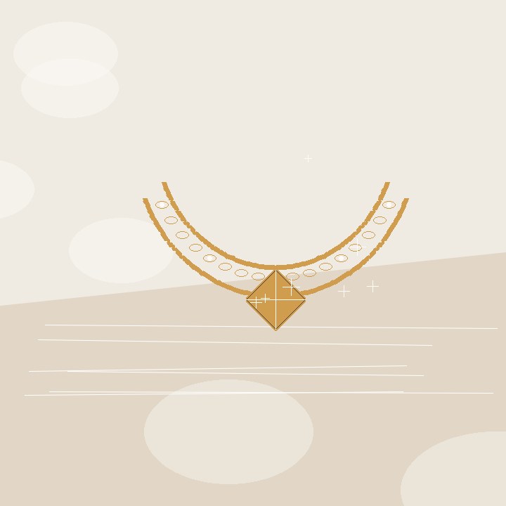 Modern Choker Kolye Figürlü Kolye Choker görsel 2
